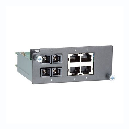 Moxa Fast Eth. Module W/ 2 Multi-Mode 100BasefxPorts W/ Sc, Pm-7200-2Msc4Tx PM-7200-2MSC4TX